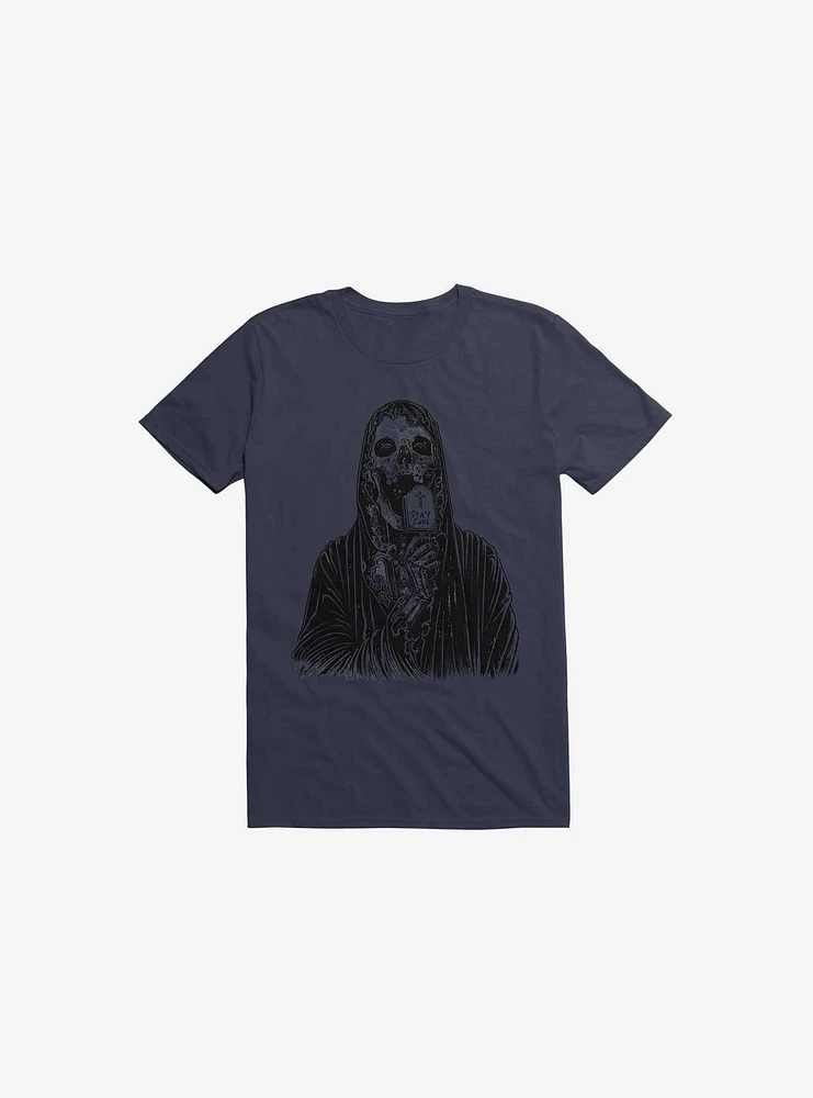 Stay Cool Navy Blue T-Shirt