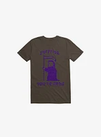 Surprise You're Dead Brown T-Shirt