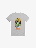 Zombie Paddle Board Ice Grey T-Shirt