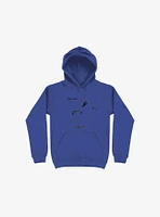 Boneless Crew Skater Skeleton Royal Blue Hoodie