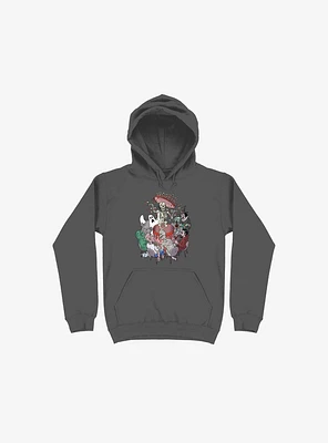 Celebration! Monsters Asphalt Grey Hoodie