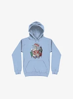 Celebration! Monsters Light Blue Hoodie