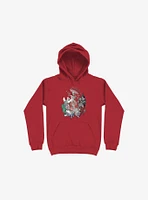 Celebration! Monsters Red Hoodie