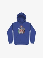 Celebration! Monsters Royal Blue Hoodie