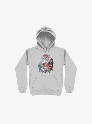 Celebration! Monsters Silver Hoodie