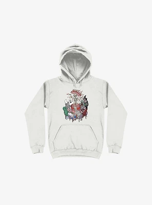 Celebration! Monsters White Hoodie