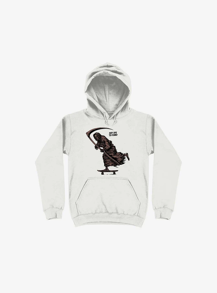 Fomo No More Reaper White Hoodie