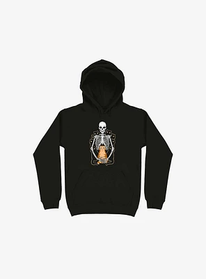 I Wish Was My Cat Skeleton Hoodie