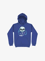 No Skull Royal Blue Hoodie