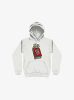 Bonesticks #12 White Hoodie