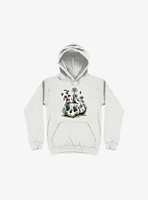 Growth Skull White Hoodie