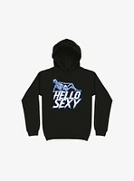 Hello Sexy Skeleton Black Hoodie