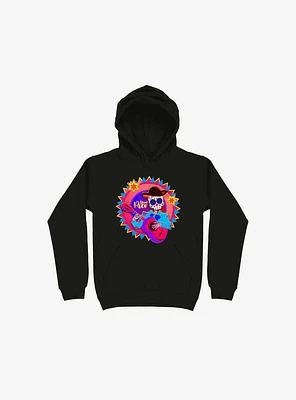 Los Muertos Sugar Skull Black Hoodie