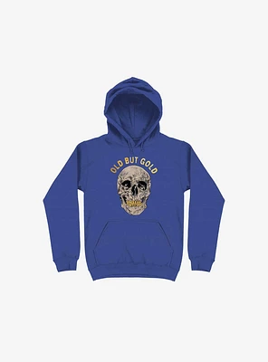 Old But Gold Skull Royal Blue Hoodie