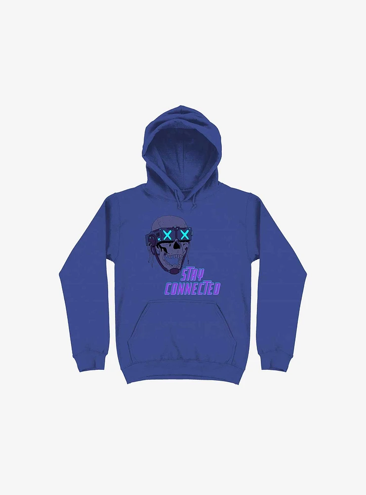 Stay_Connected 2.0 Royal Blue Hoodie