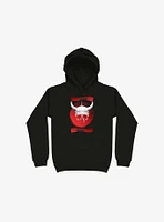 White Trippy Viking Helmet Smears Hoodie