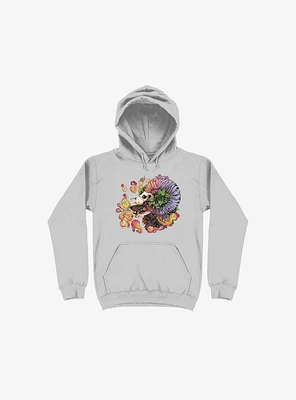 What Doesn't Kill You Becomes Your Armor Wolf And Sheep Silver Hoodie