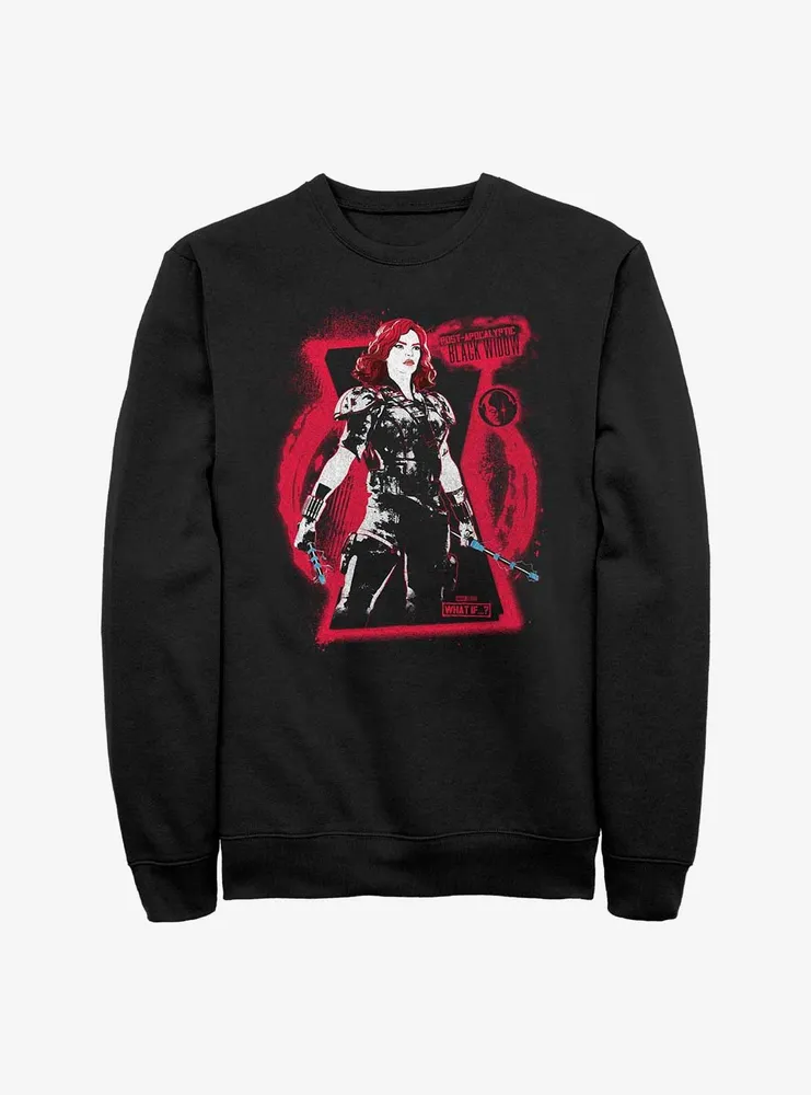 Marvel What If?? Black Widow Post Apocalypse Ready Sweatshirt