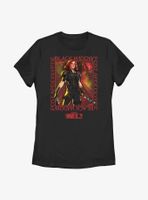 Marvel What If?? Post Apocolyptic Black Widow Womens T-Shirt