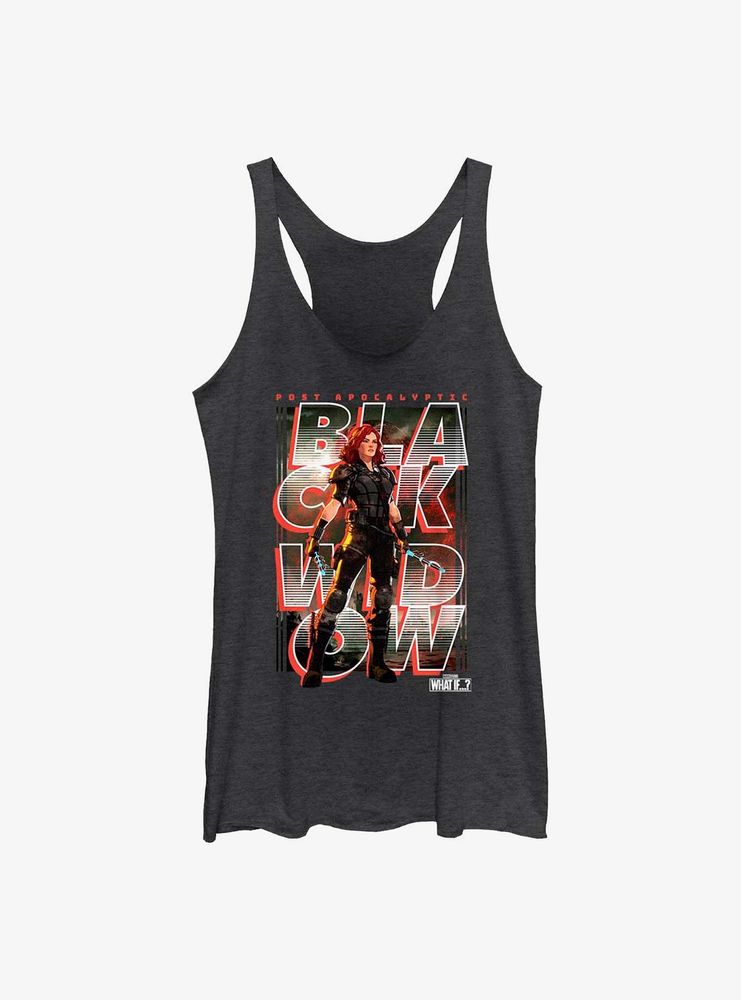 Marvel What If?? Black Widow Post Apocalyptic Key Art Womens Tank Top