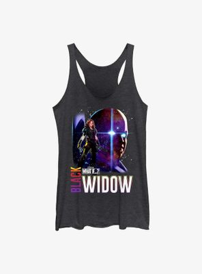 Marvel What If?? Post Apocalyptic Black Widow & The Watcher Womens Tank Top