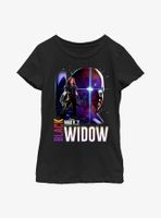 Marvel What If?? Post Apocalyptic Black Widow & The Watcher Youth Girls T-Shirt