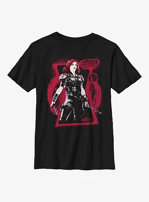 Marvel What If?? Black Widow Post Apocalypse Ready Youth T-Shirt