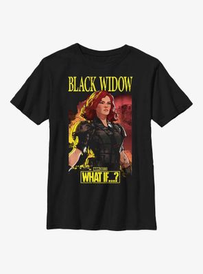 Marvel What If?? Black Widow Apocalyptic Suit Youth T-Shirt