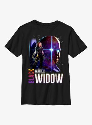 Marvel What If?? Post Apocalyptic Black Widow & The Watcher Youth T-Shirt