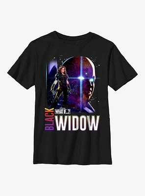Marvel What If?? Post Apocalyptic Black Widow & The Watcher Youth T-Shirt