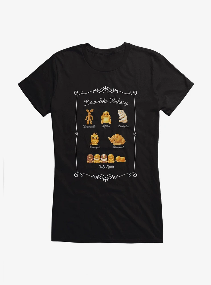 Fantastic Beasts Kowalski Bakery Goodies Girls T-Shirt