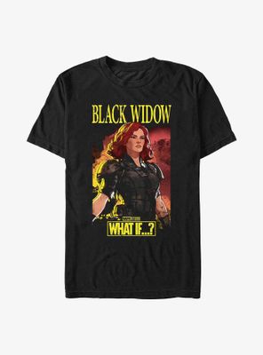Marvel What If?? Black Widow Apocalyptic Suit T-Shirt