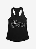 The Munsters Black & White Title Womens Tank Top