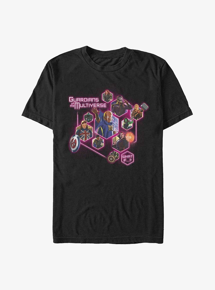 Marvel What If?? Guardians Of The Multiverse Pods T-Shirt