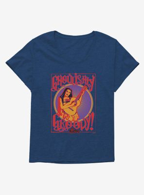 The Munsters Lily Ghoulishly Groovy Womens T-Shirt Plus