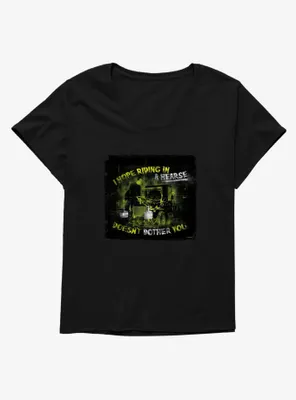 The Munsters Riding A Hearse Womens T-Shirt Plus