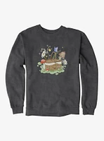 Cottagecore Picnic Basket Sweatshirt