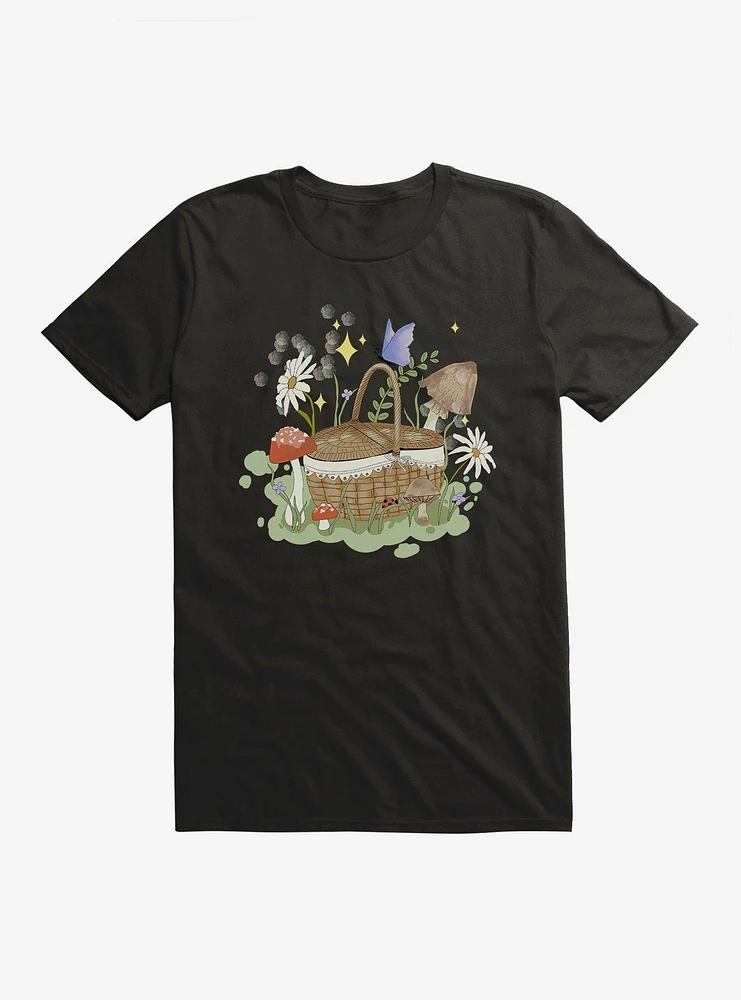 Cottagecore Picnic Basket T-Shirt