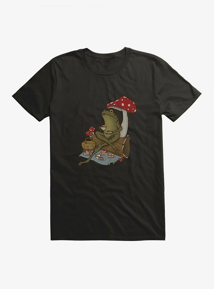 Cottagecore Froggy Tea Time Foggy T-Shirt