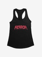 Horror Blood Drip Womens Tank Top