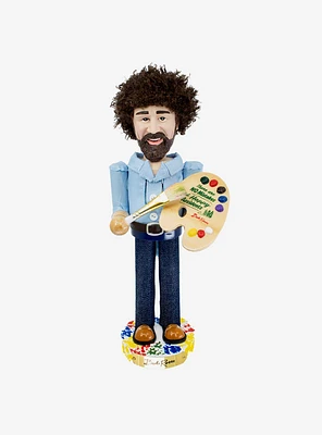 Bob Ross With Palette Nutcracker