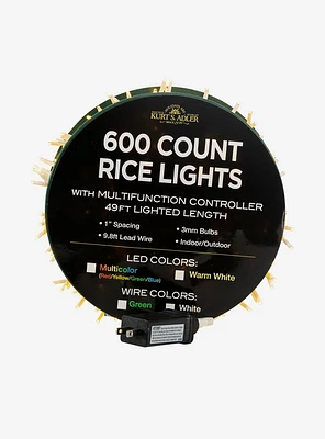 Light Warm White Led White Wire Rice Lights