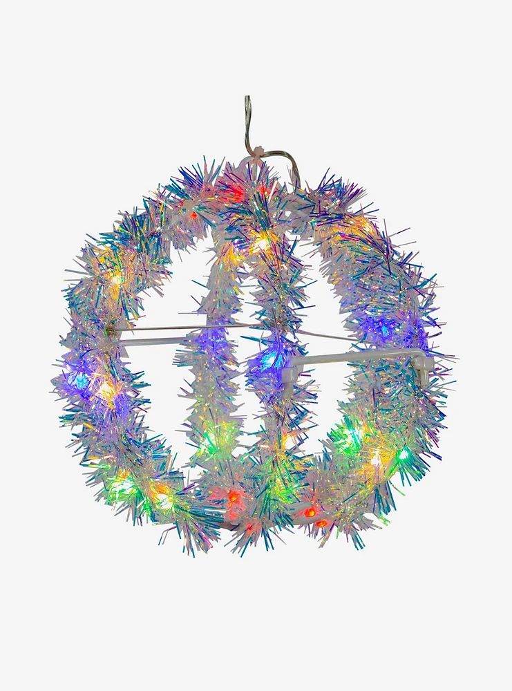 Multicolor inch Led Tinsel Foldable Sphere