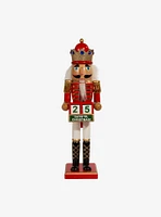 Red King Nutcracker With Calendar