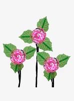 Ul 10 Light Led Rose Light Set