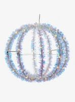 Warm White Led Tinsel Foldable Sphere