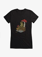 Cottage Core Morgan Johnstone Foggy Tea Time Girls T-Shirt