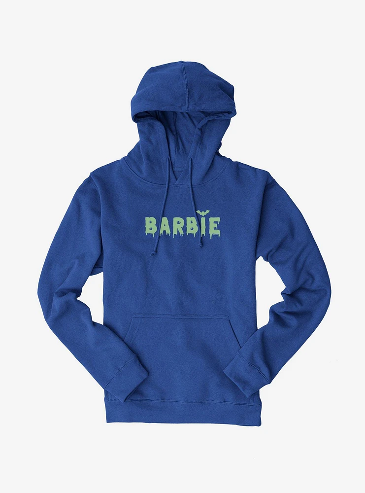 Barbie Haloween Drip Bat Logo Hoodie