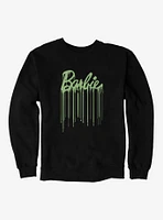 Barbie Haloween Drip Logo Sweatshirt