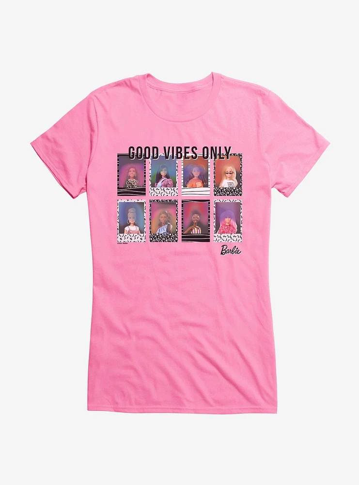 Barbie Haloween Good Vibes Only Girls T-Shirt